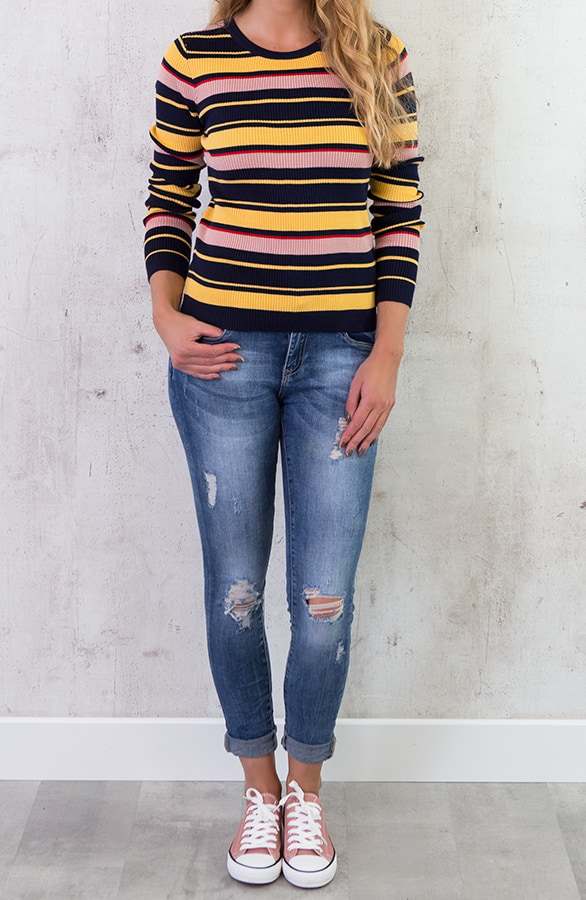 Gestreepte Trui Multicolor – shoparchief, foto 7