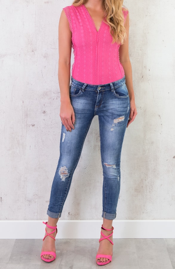 Secret Lace Body Fuchsia – shoparchief, foto 6