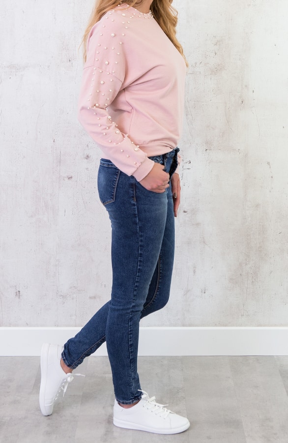 Parel Trui Deluxe Roze – shoparchief, foto 4