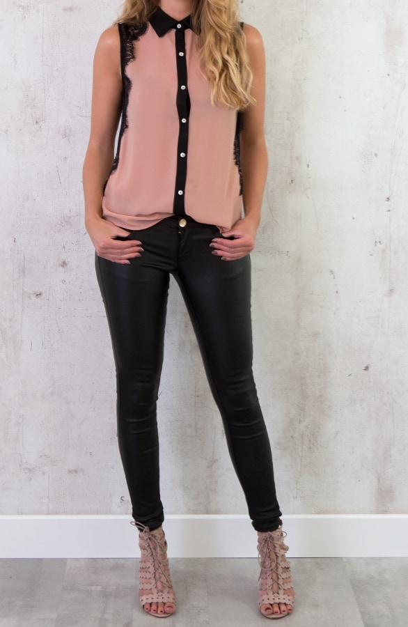 Kanten Top Deluxe Roze – shoparchief, foto 5