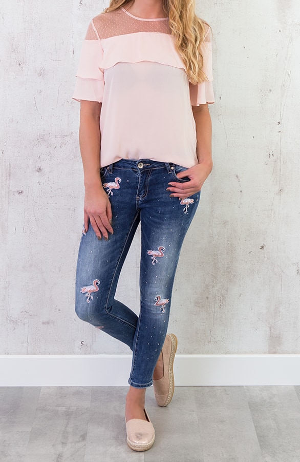 Saint Tropez Top Roze – shoparchief, foto 3