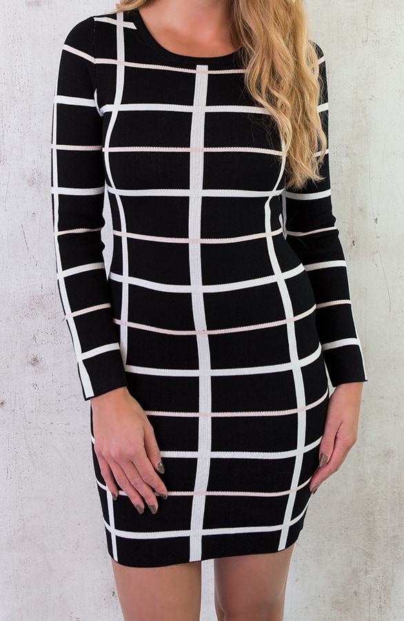 Blocking Jurk Zwart – shoparchief, foto 6