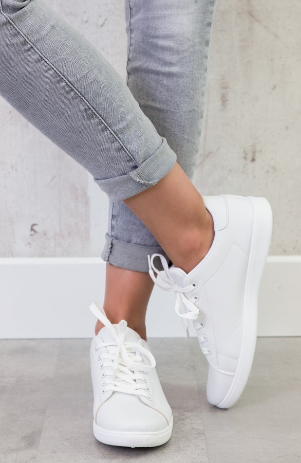 Sneakers Wit – shoparchief, foto 2