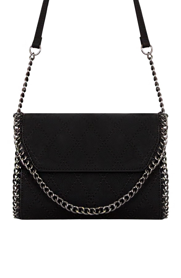 Chain Tas Ruit Zwart – shoparchief