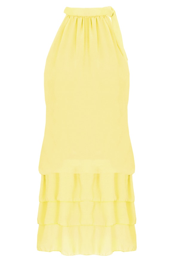 Halter Jurk Geel – shoparchief