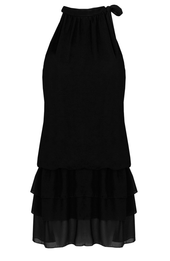 Halter Jurk Zwart – shoparchief
