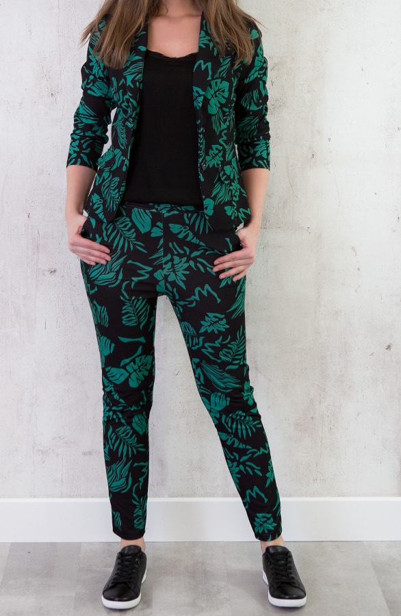 Palm Broek Zwart Groen – shoparchief, foto 5