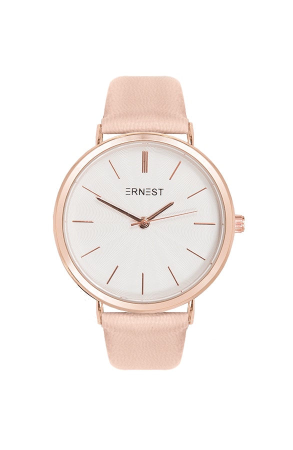 Leren Horloge Roze – shoparchief