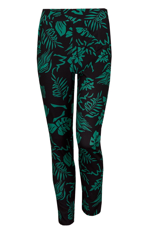 Palm Broek Zwart Groen – shoparchief