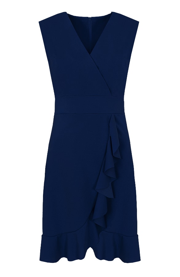Ruches V Jurk Marine – shoparchief