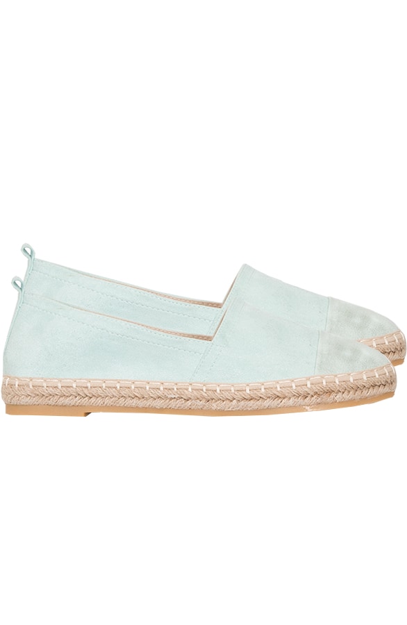 Suede Espadrilles Mint – shoparchief