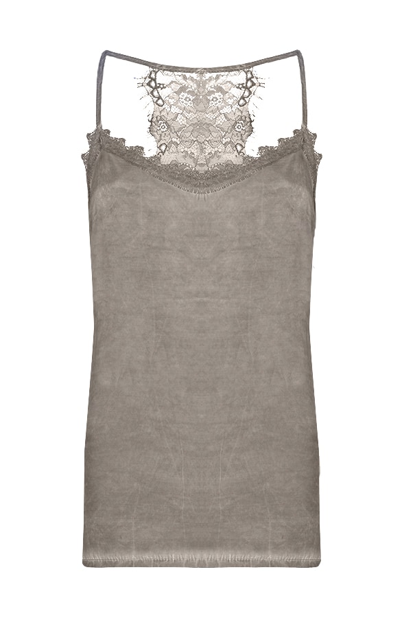 Top Kanten Rug Taupe – shoparchief