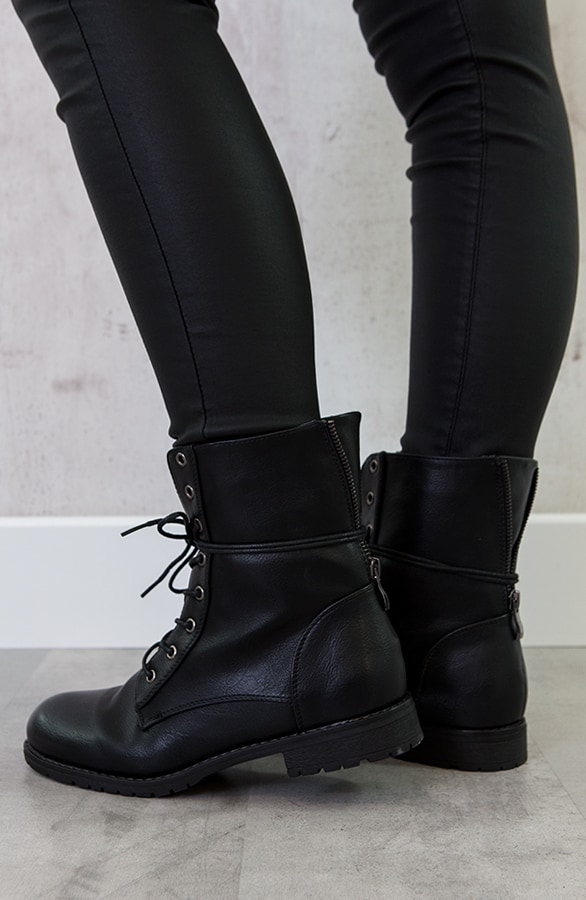 Biker Buckle Zip Boots, Alle Schuhe, Foto 6