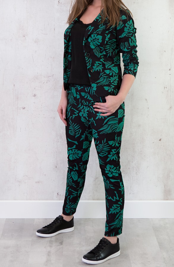 Palm Broek Zwart Groen – shoparchief, foto 6