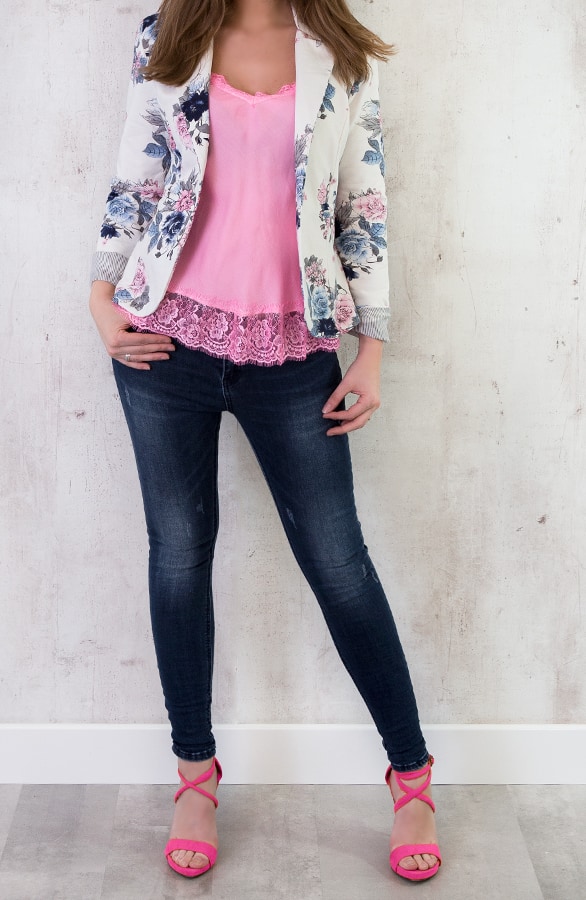 Bloemen Jasje Roze Blauw – shoparchief, foto 4