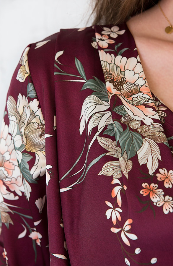 Body Met Bloemen Bordeaux – shoparchief, foto 3