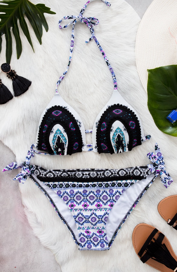 Boho Isla Bikini Zwart – shoparchief