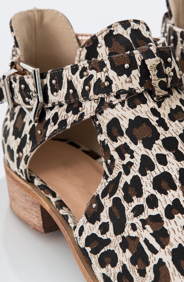 Leopard Cut Out Boots – shoparchief, foto 5