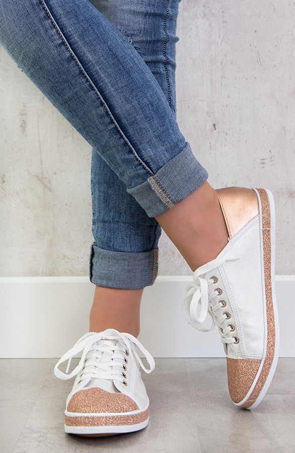 Glitter Sneakers Rose – shoparchief, foto 2