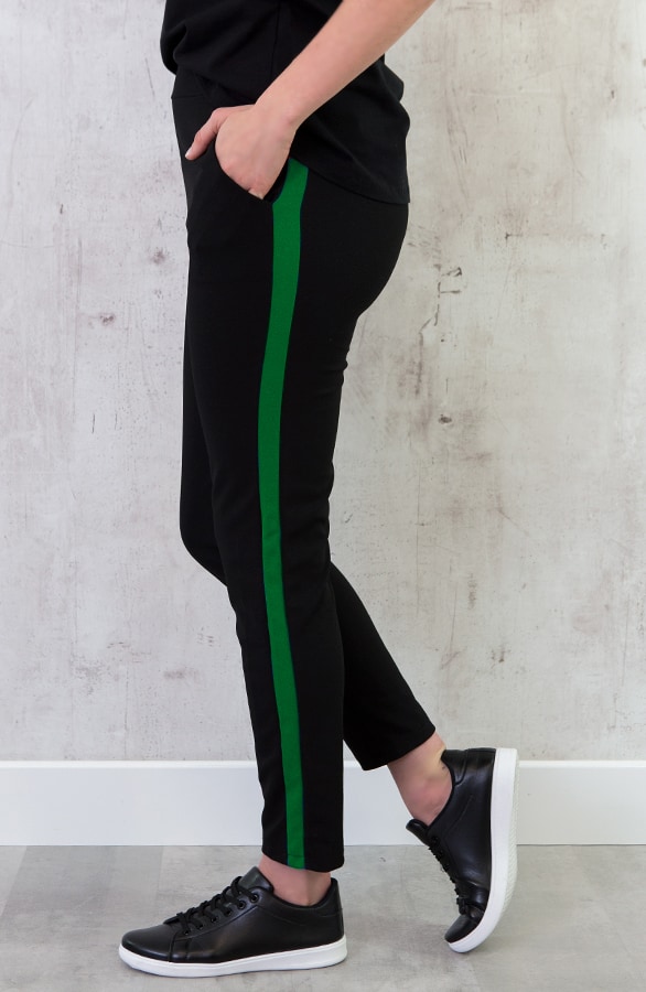 Broek Met Bies Groen – shoparchief, foto 2