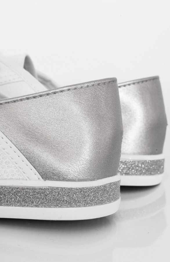 Glitter Sneakers Zilver – shoparchief, foto 6
