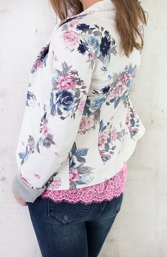 Bloemen Jasje Roze Blauw – shoparchief, foto 3