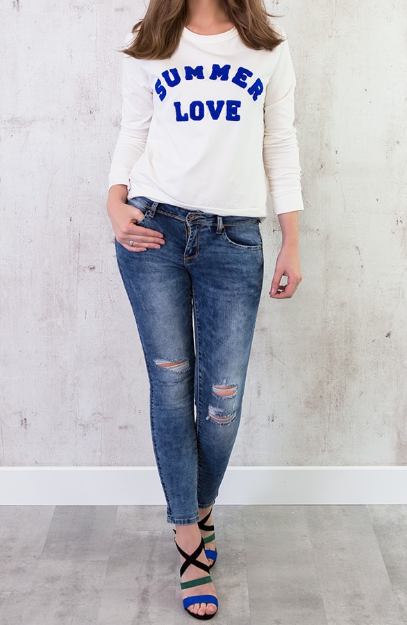 Summer Love Trui Kobalt – shoparchief, foto 5