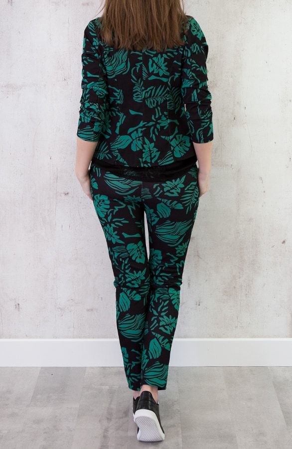 Palm Blazer Zwart Groen – shoparchief, foto 6