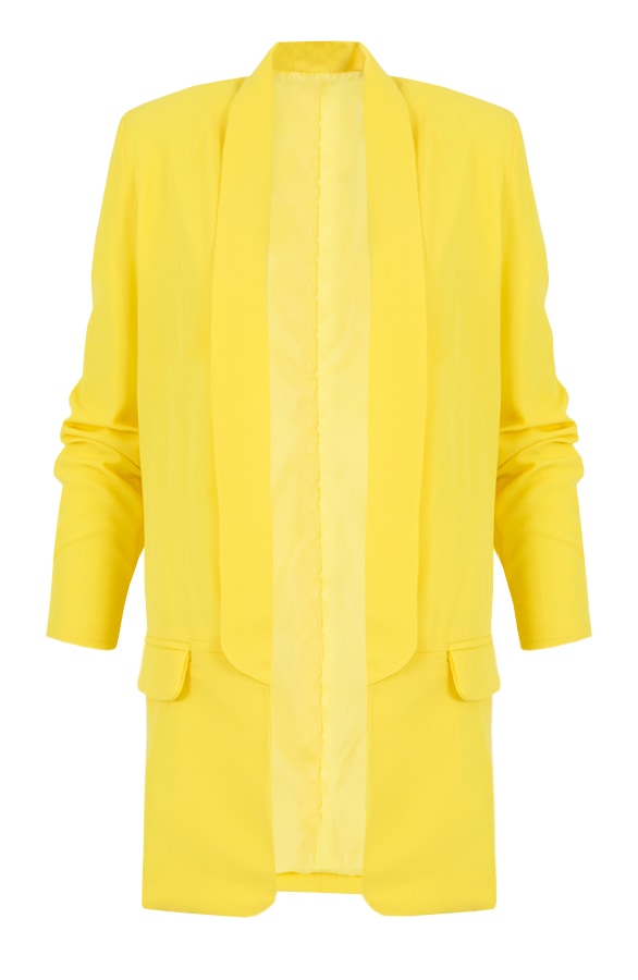 Boyfriend Blazer Geel – shoparchief