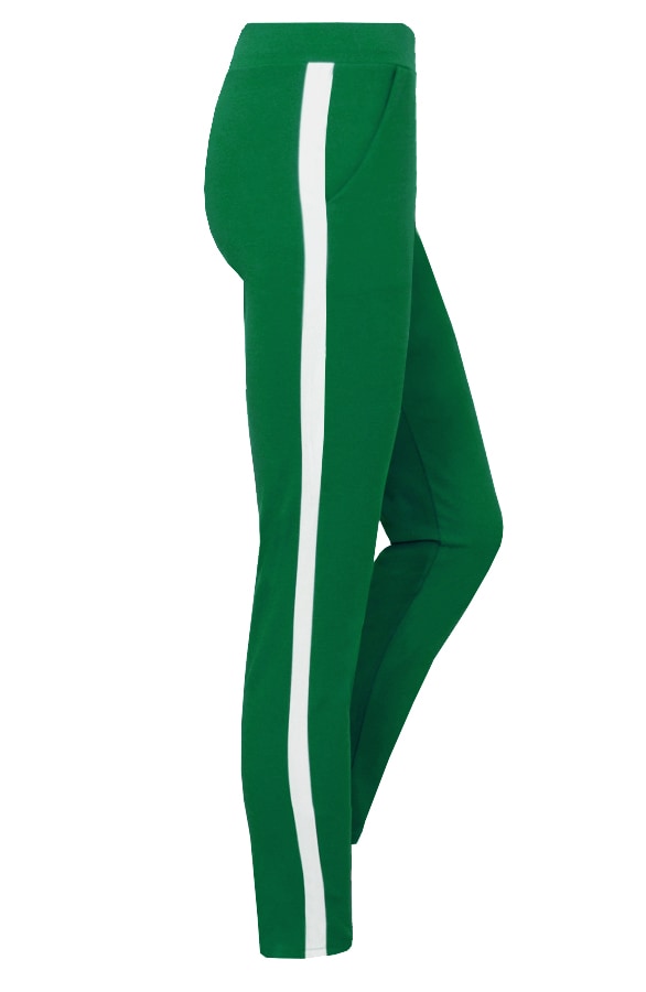 Broek Met Bies Groen Wit – shoparchief