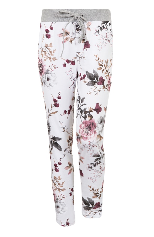 Jogging Bloemenbroek Grijs – shoparchief