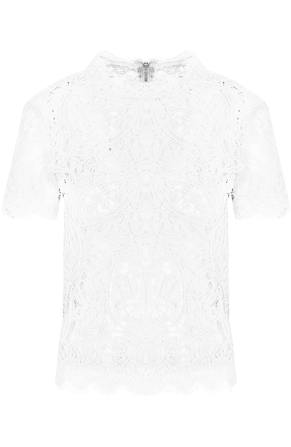 Kanten Deluxe Top Wit – shoparchief
