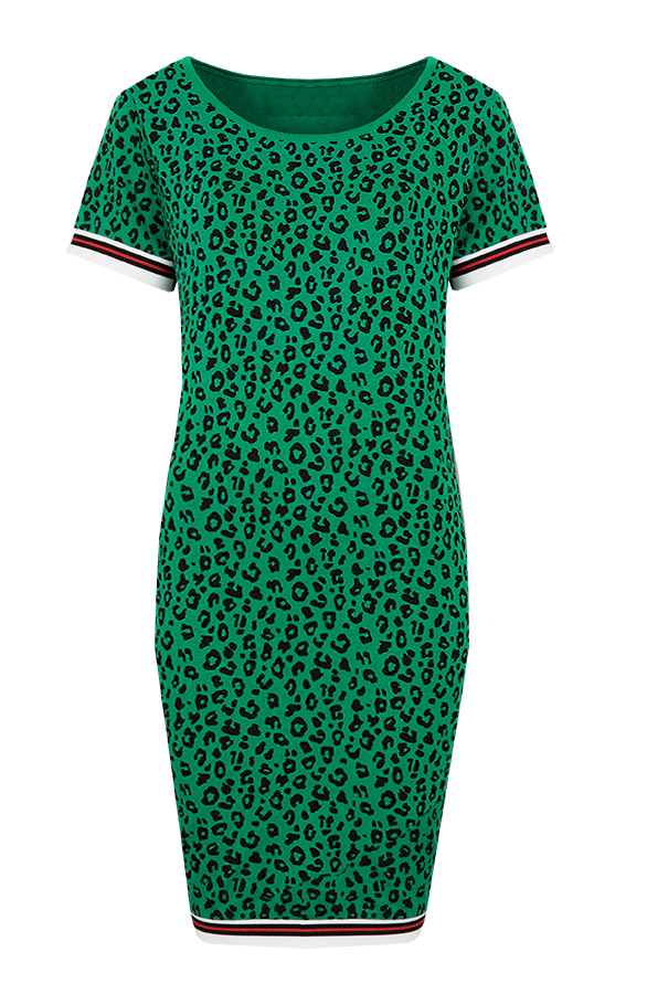 Leopard Tuniek Bies Groen – shoparchief