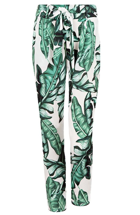 Palmprint Broek Wit – shoparchief