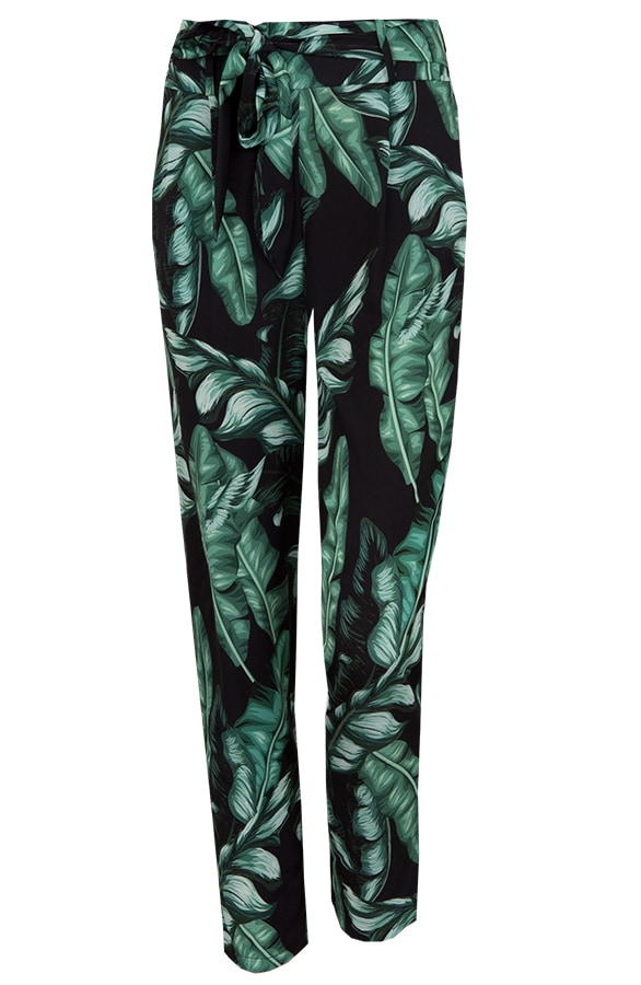 Palmprint Broek Zwart – shoparchief