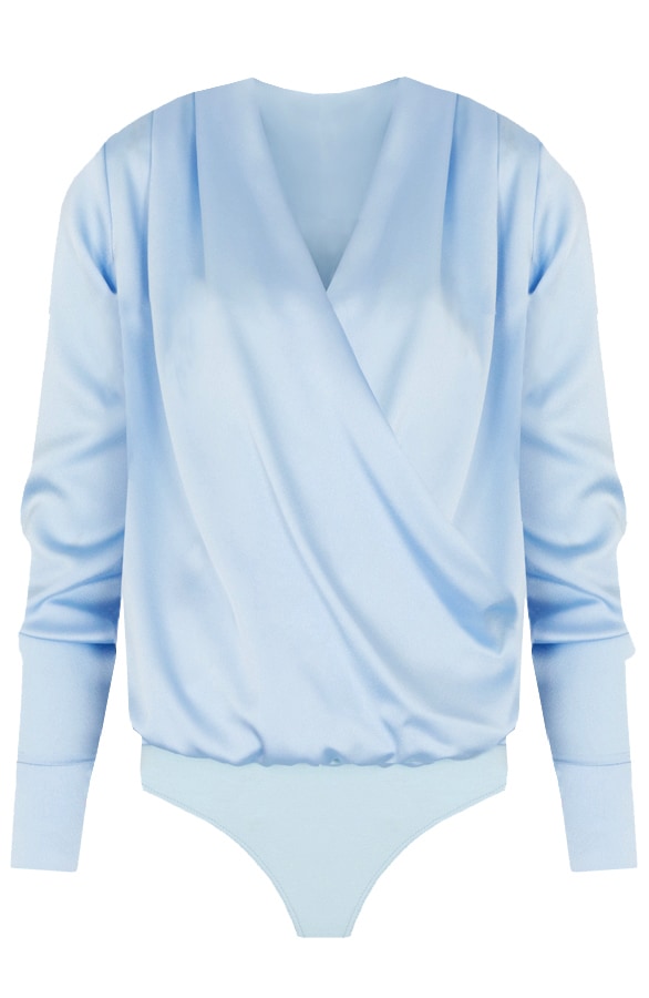 Zijde Overslag Body Blauw – shoparchief