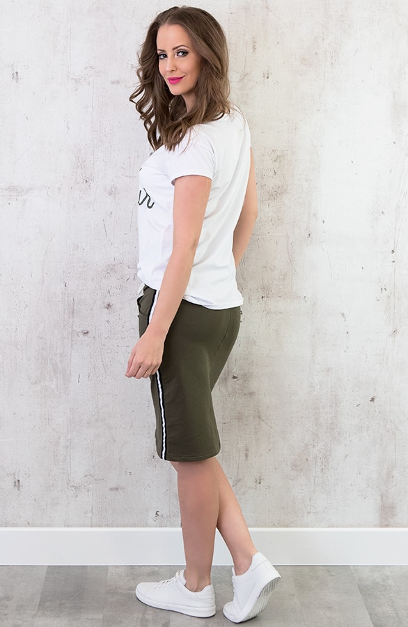 Vivre D Amour Top Wit Army – shoparchief, foto 7