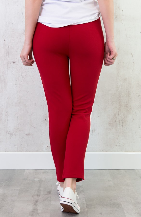 Broek Met Bies Rood Wit – shoparchief, foto 5