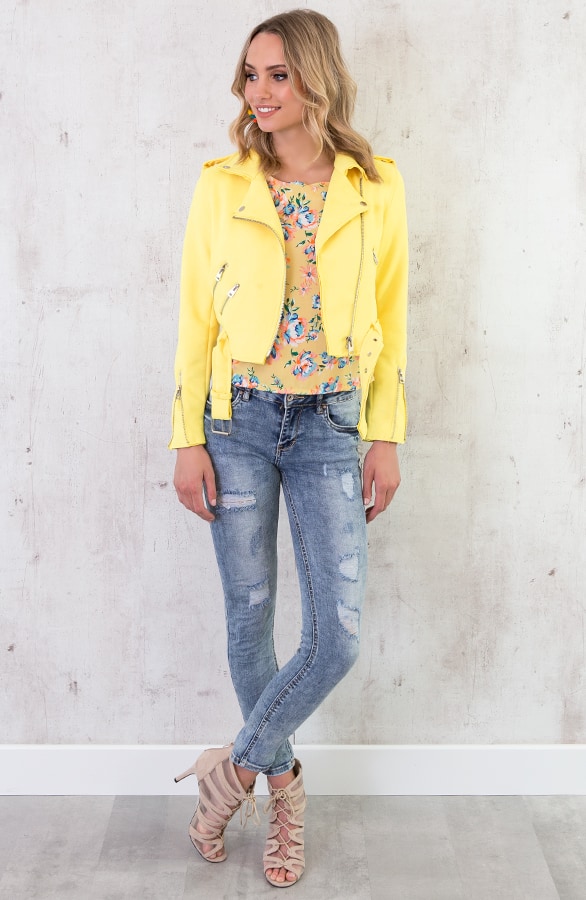 Bloemen Top Knoopjes Geel – shoparchief, foto 4