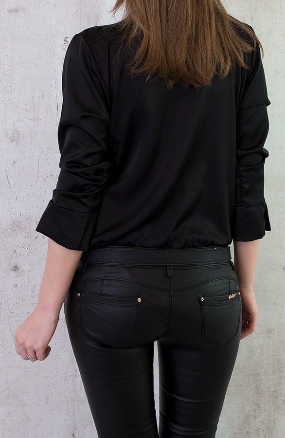 Zijde Overslag Body Zwart – shoparchief, foto 4