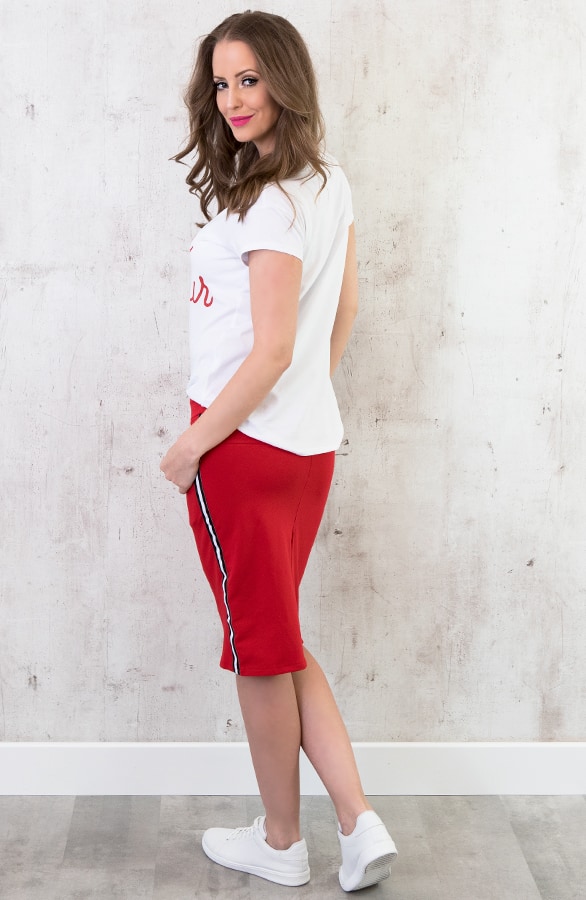 Vivre D Amour Top Wit Rood – shoparchief, foto 7