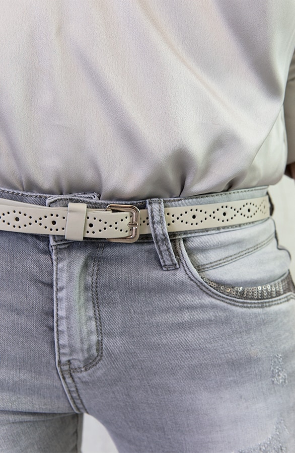 Smalle Riem Lichtgrijs – shoparchief, foto 2