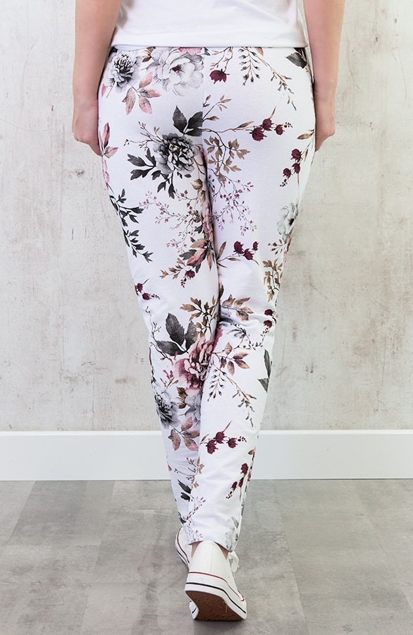 Jogging Bloemenbroek Grijs – shoparchief, foto 4