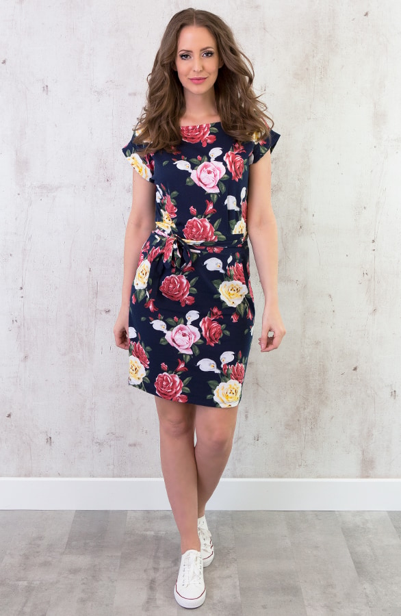 Bloemen Strik Jurk – shoparchief, foto 2