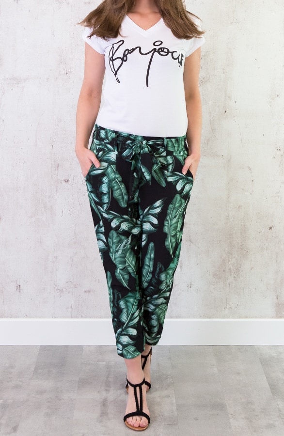 Palmprint Broek Zwart – shoparchief, foto 5