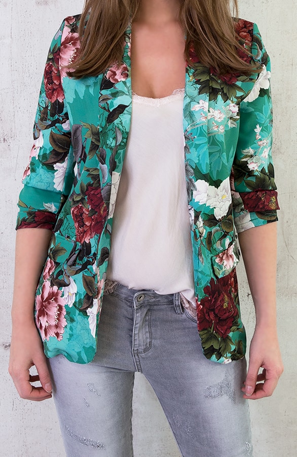 Bloemenprint Jasje Groen – shoparchief, foto 2