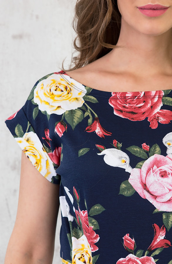 Bloemen Strik Jurk – shoparchief, foto 4