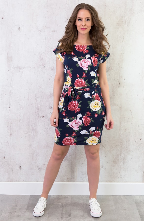 Bloemen Strik Jurk – shoparchief, foto 5