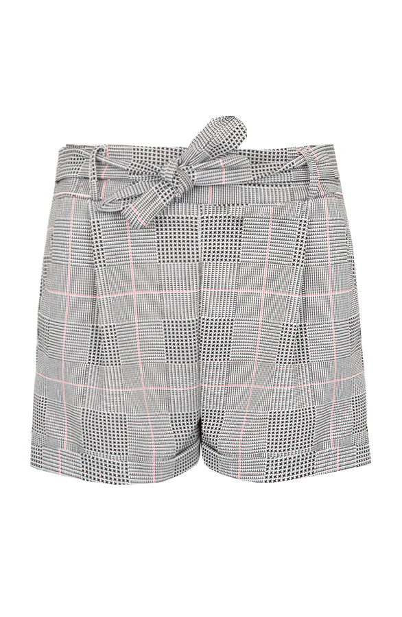 Basic Strik Short Geblokt – shoparchief