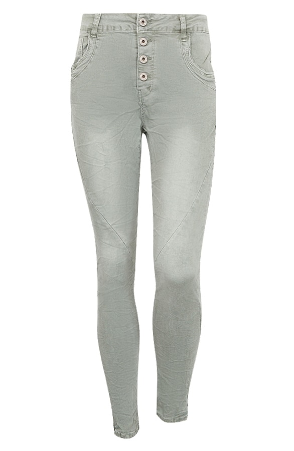 Chino Spijkerbroek Baggy Groen – shoparchief